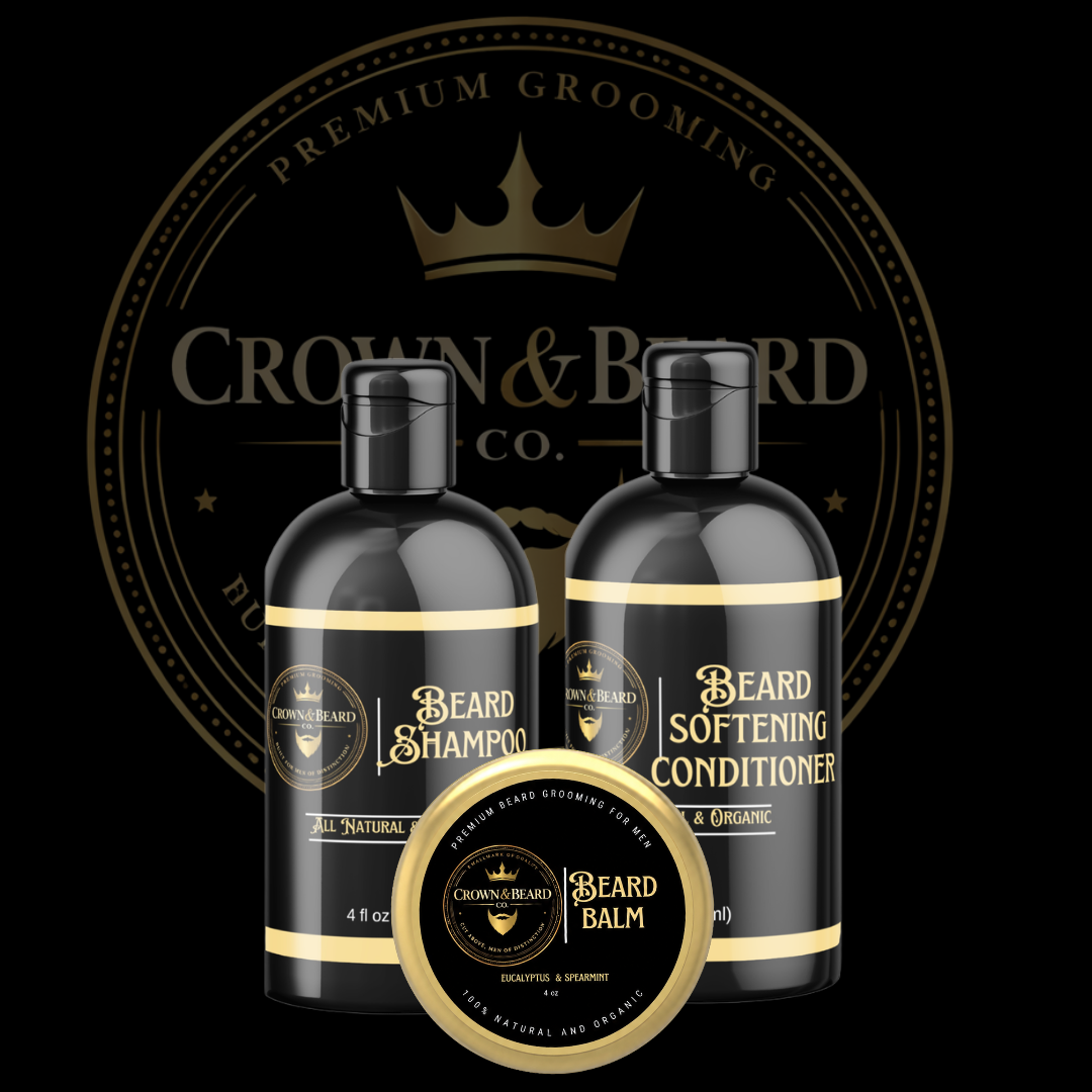 Crown & Beard Co Cleanse & Moisturize Bundle