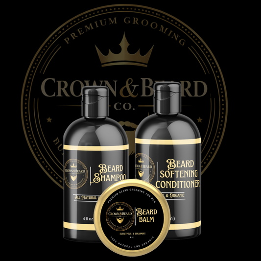 Crown & Beard Co Cleanse & Moisturize Bundle