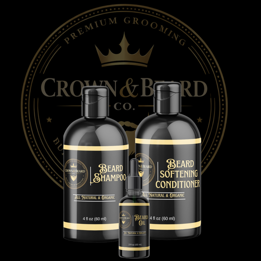 Crown & Beard Co Cleanse & Grow Bundle